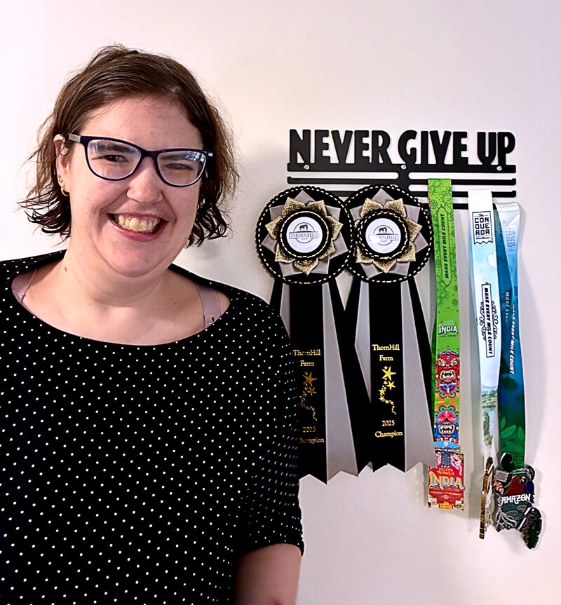 Photo of KP with Medals